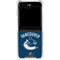 NHL Vancouver Canucks Solid Background Galaxy Z Flip6 Clear Case